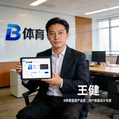 B体育首席产品官王健先生照片 - 用户体验设计专家
