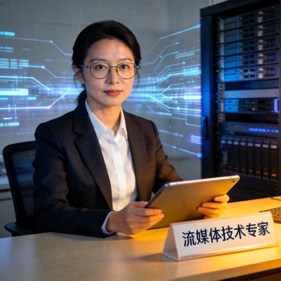 B体育首席技术官李薇女士肖像 - 流媒体技术专家